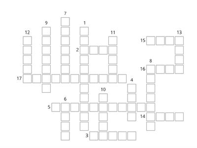 English crossword 2 (English only)