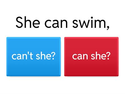 ESL B2 Question Tags Quiz