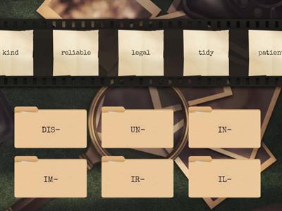 EF Intermediate Personality prefixes
