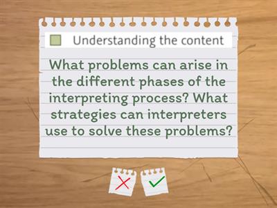 Modes of Interpreting Recap