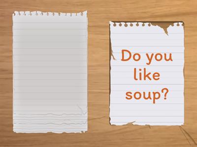 Likes/dislikes (food)