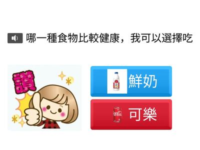 挑選健康的食物