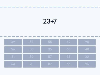  СЛОЖЕНИЕ И ВЫЧИТАНИЕ В ПРЕДЕЛАХ 100.НАЙДИ ПАРУ
