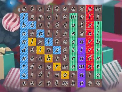 Sopa de letras - palabras básicas 