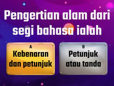 ISLAM DAN SAINS (ALAM) TAHUN 1