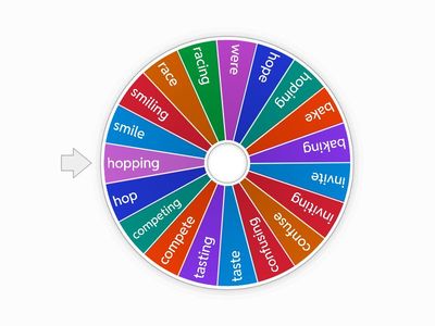 Drop the e to add ing