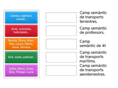 Camps Semàntics