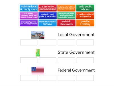  Local, State, and Federal Government 