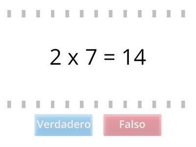 Multiplicamos por 7