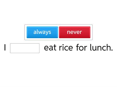 ADVERBS OF FREQUENCY