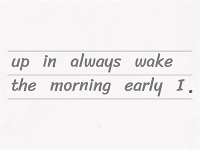 How often do you .. ?