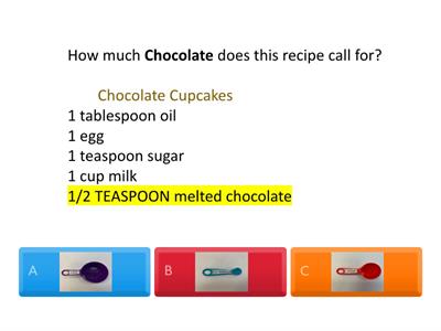 MEASUREMENT CUPS & SPOONS (8 trials)