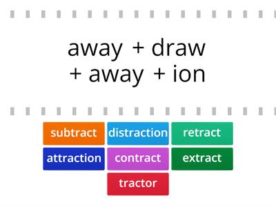  Root #7- tract- Find the Match