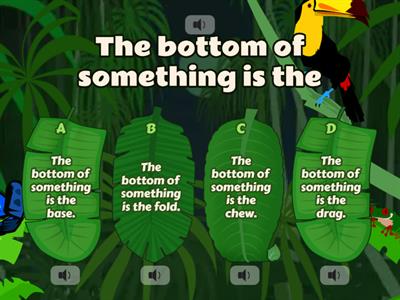 1st Grade U7L1 Assessment