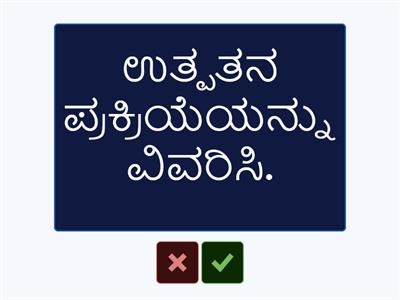 SUBLIMATION (ಉತ್ಪತನ)  in Kannada