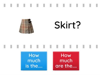 Clothes - How much is/are?