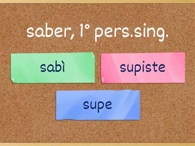 preterito indefinido