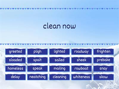 ea,ee,ai,ay,oa,ow,igh