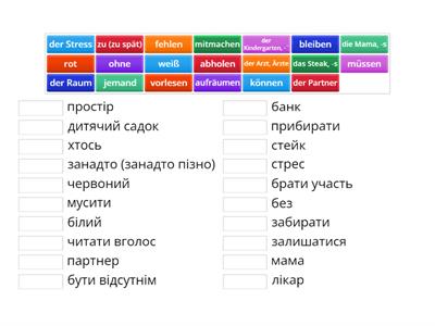 A1 L7 c Deutsch - Ukrainisch