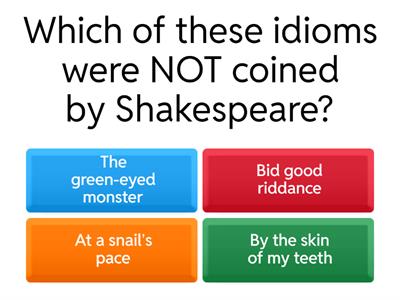 The English Language Trivia Quiz