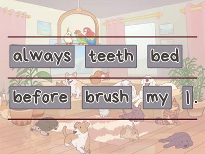 Simple Present word order