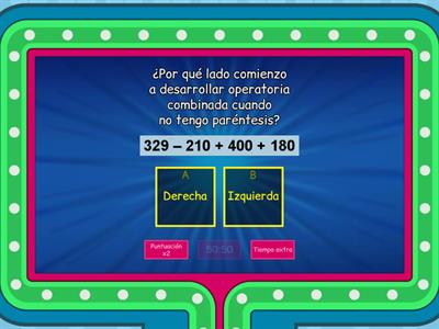 Operatoria combinada