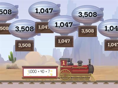 Place Value: Thousands-Expanded Form