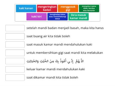 Adab di Kamar Mandi