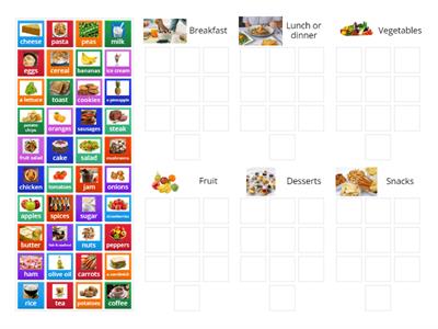 ENGLISH FILE ELEMENTARY - Food & Drink 