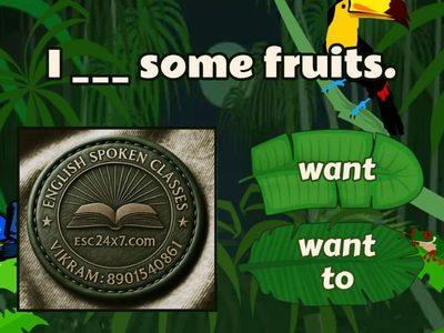 Want / want to by Mr Vikram Singh (8901540861)