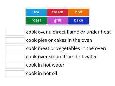 Match the word with definition