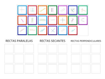 TIPOS DE RECTAS