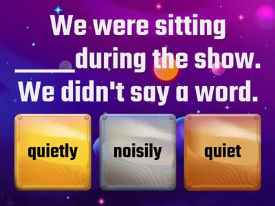 Adverbs of manner  @theenglishspot