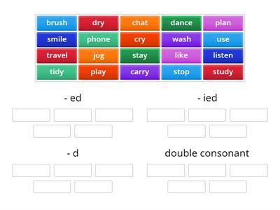 PAST SIMPLE (REGULAR VERBS)_endings