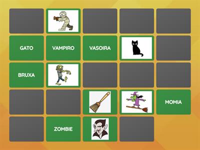 Vocabulario Samaín/Halloween