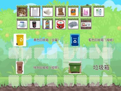 回收分類小遊戲