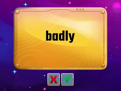 Adverbs to comparative and superlative