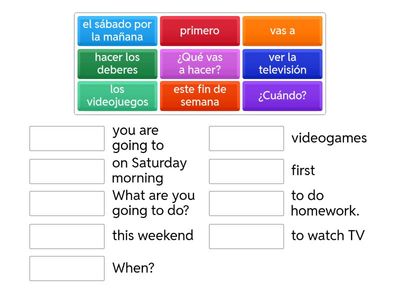 8.1.4 Talking about what you are going to do