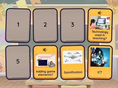 ICT and Gamification - Matching Pairs Game