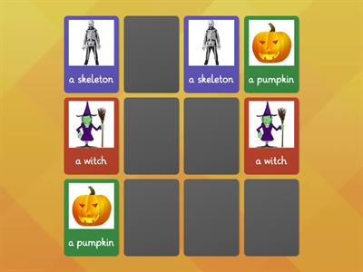 Halloween memorygame