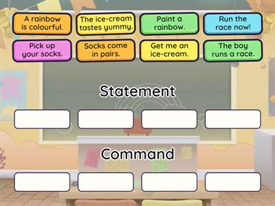 Statement or Command?