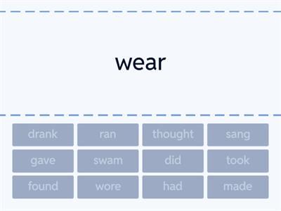 New Grammar Time 3 U14 Irregular verbs