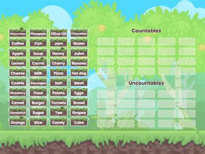 Countables and Uncountables