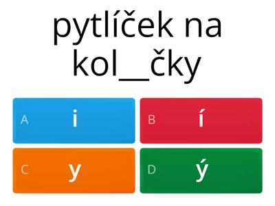 Kvíz - Vyjmenovaná slova po P