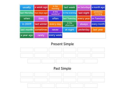 Present Simple & Past Simple