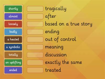 Collocations Upper Unit 1