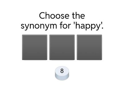 Synonyms, Antonyms, Articles, and Conjunctions Quiz