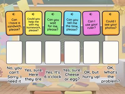 Can/could: permissions and requests