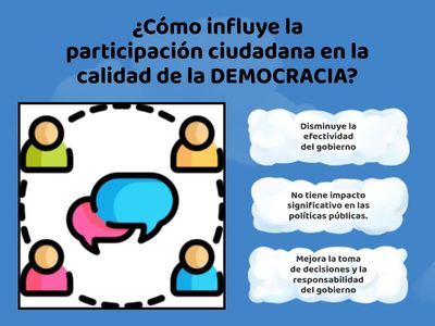 NOS ORGANIZAMOS PARA PARTICIPAR DEMOCRÁTICAMENTE