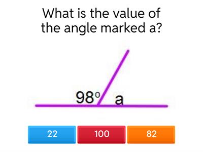  Angles of a straight line